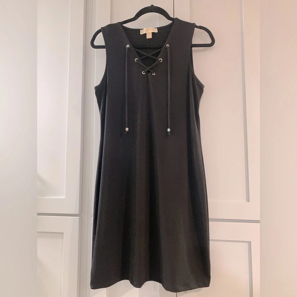 Michael Kors Black Dress with Laces - Picture 1 of 5